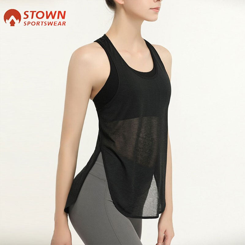 Sports Vests for Women Gym See through Yoga Fitness Shirt Sports Top Black Running Vest Women'S Jogger Shirts Workout Female